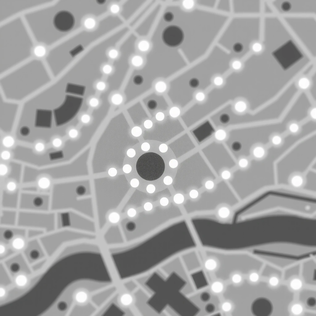 Signal density map of Doha