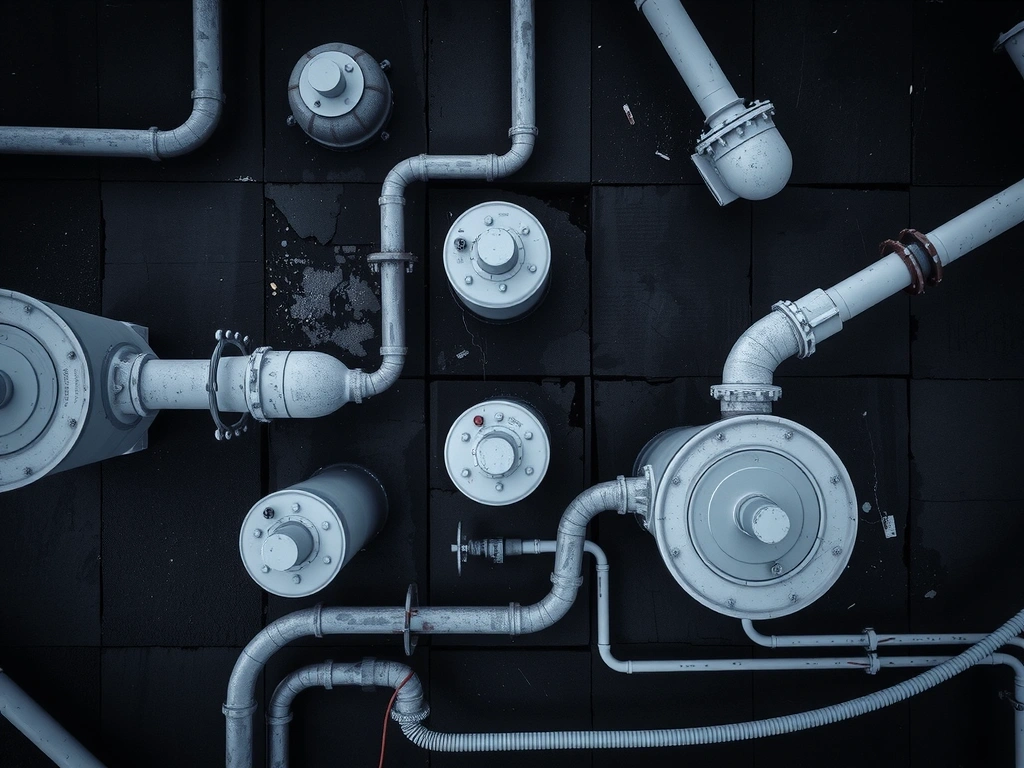 Ras Laffan Industrial City aerial view